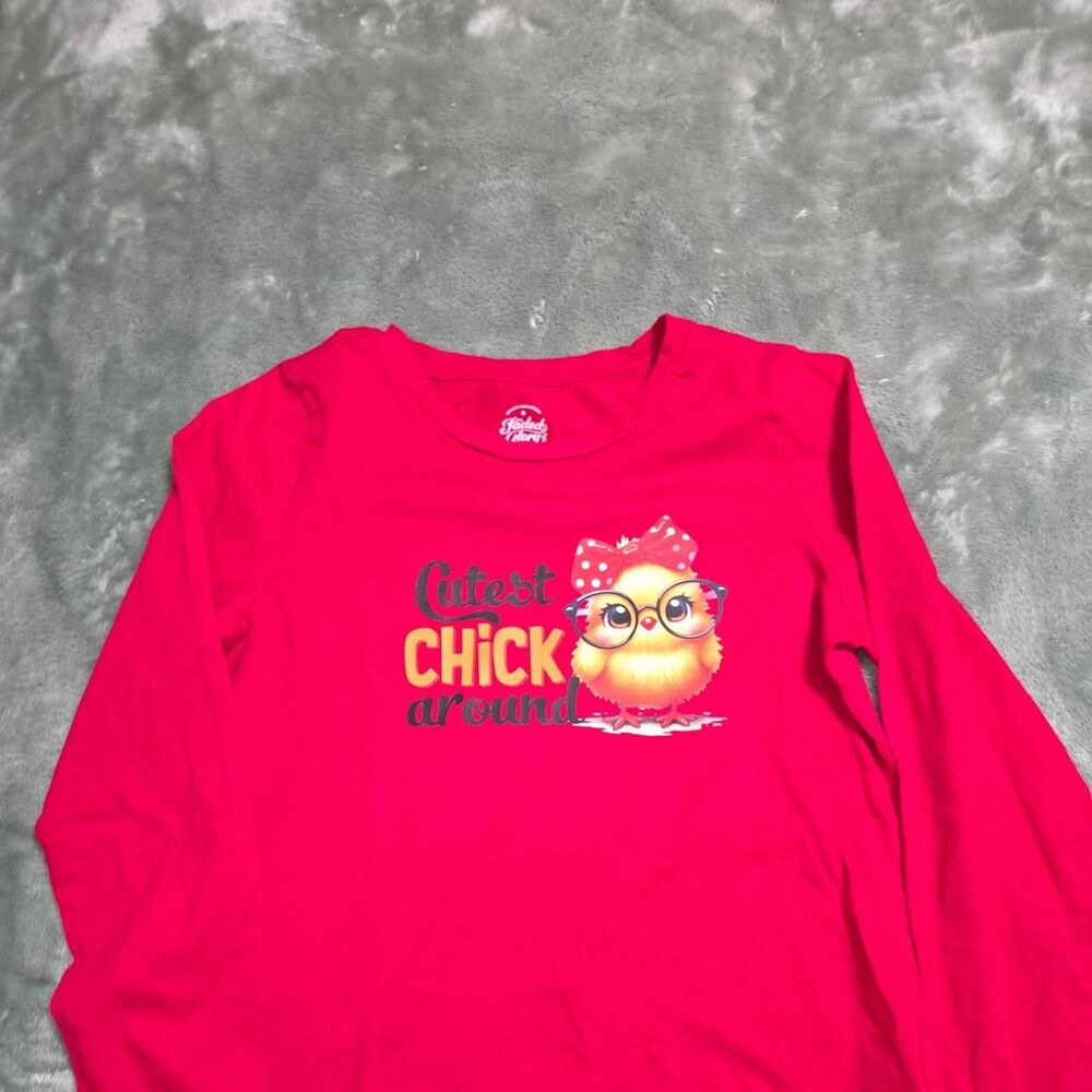Faded-glory Girls Red T-shirt